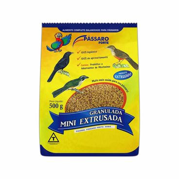 Racao-Granulada-Fina-Mini-Extrusada-Passaro-Forte