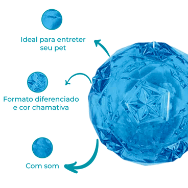 Bola Diamond Jambo Azul Detalhes