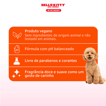 Colônia Happy Hello Kitty Pet Society 80ml características