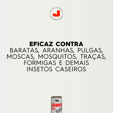 Eficácia do Dedetizador Gás Fumigante Jimo
