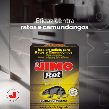 Eficaz contra ratos e camundogos