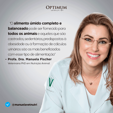 Recomendação da Veterinária