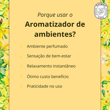 Benefícios do Aromatizador