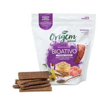 Bifinho Cães Origem Natural Bioativo Fora da Embalagem