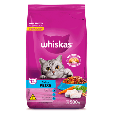 Ração Whiskas Gatos Adultos Peixe