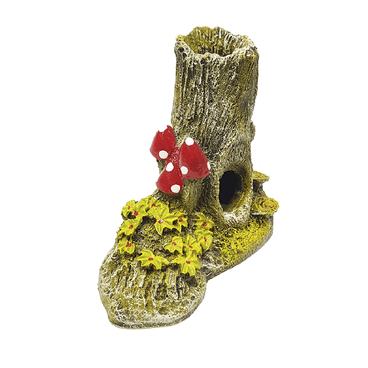 Enfeite para Aquário Tronco 2 Furos Aquária