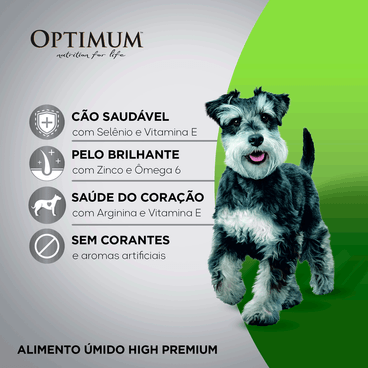 Beneficios-da-Racao-Umida-Optimum-Sache-Caes-Adultos-Racas-Pequenas-e-Mini-Frango-