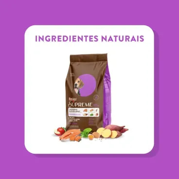 Racao-Quatree-Supreme-Light-com-ingredientes-naturais