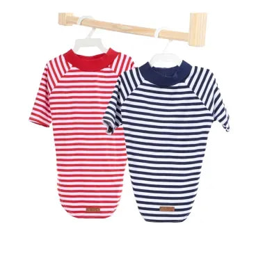 4-Blusa Listra Com Manga Marinho Fabrica Pet