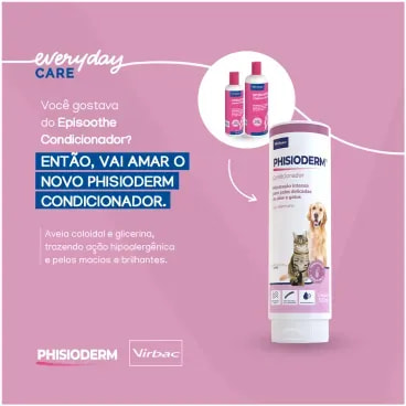 2-Condicionador Phisioderm Virbac