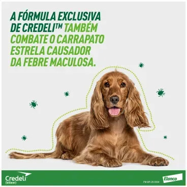 4-Antipulgas Credeli 900mg Caes 22 a 45kg 1 comprimido