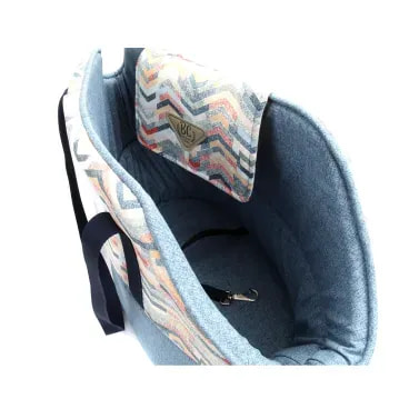 2-Bolsa de Transporte Dinamarca Bichinho Chic Azul