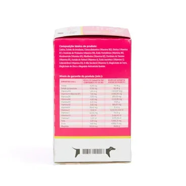 4-QPelo Pet Suplemento Alimentar para Caes e Gatos 40 comp