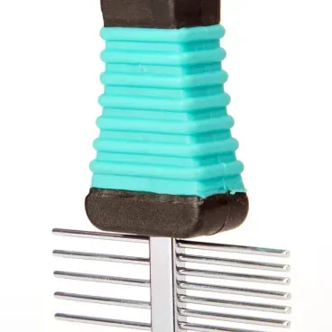 Pente-Duplo-para-Caes-e-Gatos-MyHug-Unico-foto-de-detalhe-do-produto