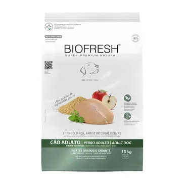 Racao-Biofresh-Caes-Adultos-Racas-Grandes-e-Gigantes-Frango-15Kg-foto-principal