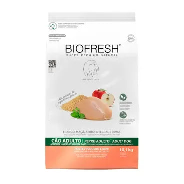 Racao-Biofresh-Caes-Adultos-Racas-Pequenas-e-Minis-Frango-101Kg-foto-principal