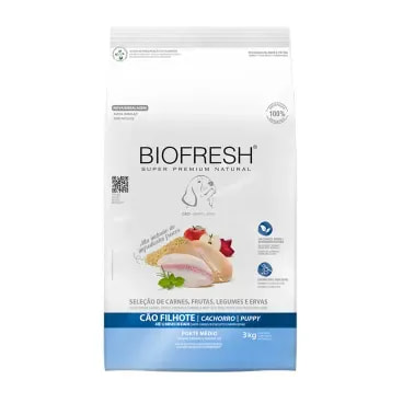 Racao-Biofresh-Caes-Filhotes-Racas-Medias-3Kg-foto-principal