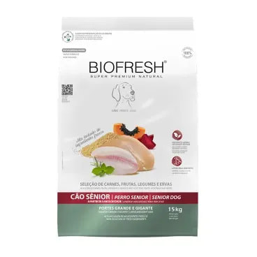 Racao-Biofresh-Caes-Senior-Racas-Grandes-e-Gigantes-15Kg-foto-principal