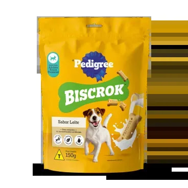 Biscoito-Pedigree-Biscrok-para-Caes-Adultos-Racas-Pequenas-Leite-150g-foto-secundaria