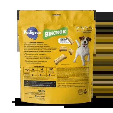 Biscoito-Pedigree-Biscrok-para-Caes-Adultos-Racas-Pequenas-Leite-1Kg-foto-a-parte-de-tras-da-embalagem