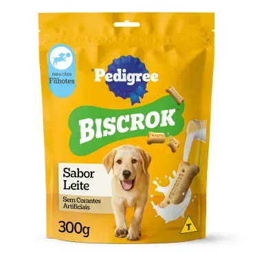 Biscoito-Pedigree-Biscrok-para-Caes-Filhotes-Leite-300g-foto-principal