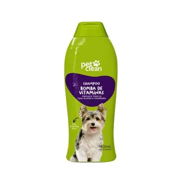 Shampoo-para-Caes-e-Gatos-Bomba-de-Vitaminas-Pet-Clean-700-ml-foto-principal