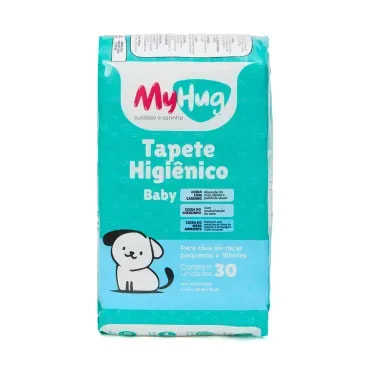 Tapete-Higienico-MyHug-Baby-60x55cm-para-Caes-Filhotes-30-unidades-foto-principal
