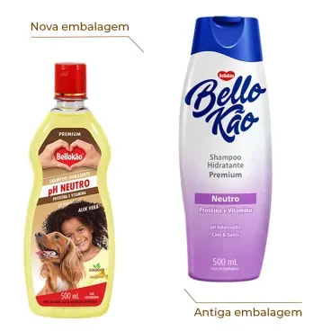 2-Shampoo Neutro Hidratante Bellokao