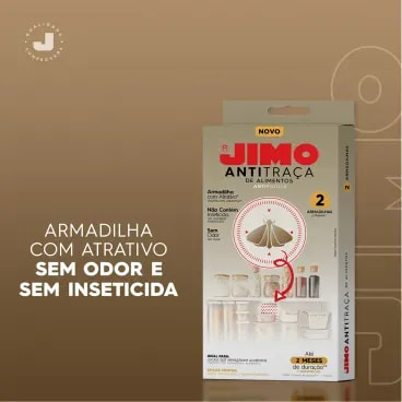 4-Jimo Antitraca de Alimentos com 2 Armadilhas