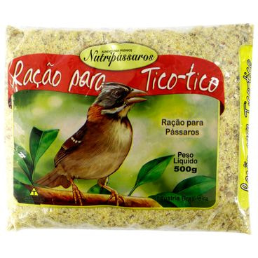 Ração para Tico-Tico Nutripássaros 500g