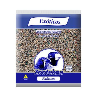 Mistura de Sementes Pássaro Exôtico Zootekna 500 gramas