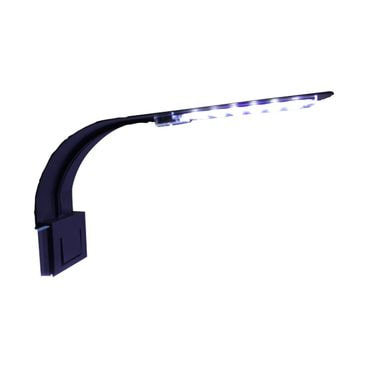 Luminária de Led Soma 10W Branca e Azul Fora da Embalagem