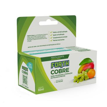 Fertilizante Forth Cobre Concentrado Tecnutri Embalagem