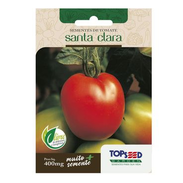 Semente Tomate Santa Clara Topseed Garden