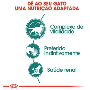 Ração Úmida Royal Canin Instinctive 7 + Gatos Adultos Nutrição Adaptada