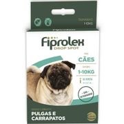 Antipulgas Fiprolex Cães Drop Spot até 10kg