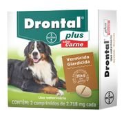 Vermífugo Drontal Plus Cães até 35 kg