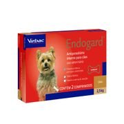 Vermífugo Endogard Cães até 2,5kg