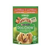 Ração Úmida Dog Chow Cães Adultos Mini e Pequenos Salmão