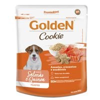 Cookie Golden Cães Filhotes Salmão e Quinoa