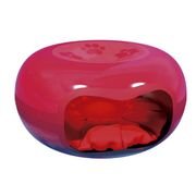 Cama De Gato Formato Donuts Rosquinha Vermelha Mecpet