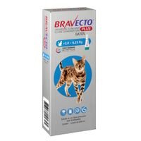 Antipulgas Bravecto Plus Gatos 2,8 a 6,25 kg