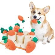 Brinquedo Interativo Multifuncional Para Cães Caixa De Cenoura