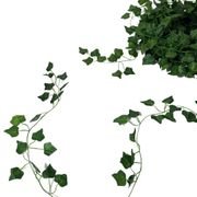 Corrente Pendente De Folhas Hera Para Decoração Artificial