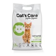 Granulado Higiênico Para Gatos Areia Cat's Care Cats&Pee