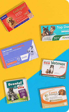 Background do produto Vermífugo para cachorros